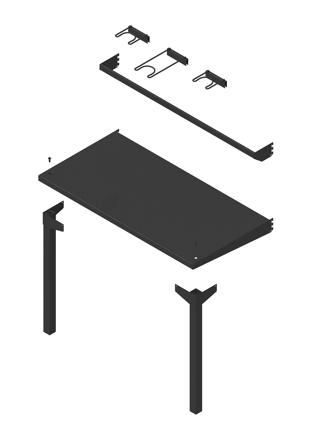 PE Wall - Table Bench Package 48"x24"